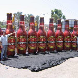 Goldstar Beer Bottle Inflatables
