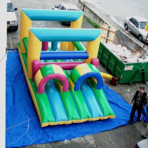 Short Inflatable Obstacle Course