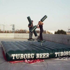 Inflatable “Gladiator” Game for 2 Participants – Tuborg