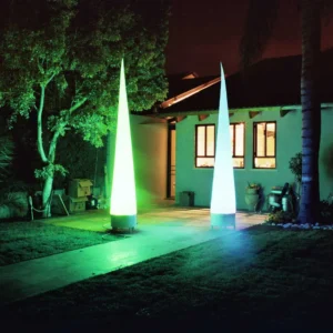 Inflatable Light Cone
